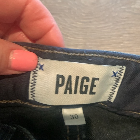 PAIGE SKYLINE SKINNY Jeans Women’s 30 - Picture 3 of 7